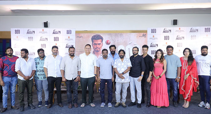 800 Movie Press Meet