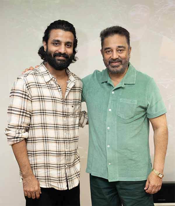 Actor Deepak and Kamal Hassan 