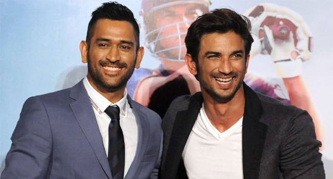 Dhoni and Sushant Singh