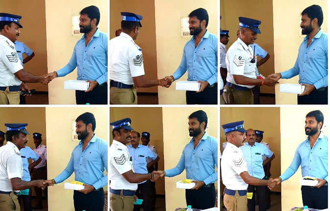 Jeyvanth and Police