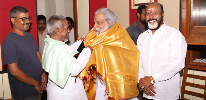 Ilayaraja and KJ Yesudoss