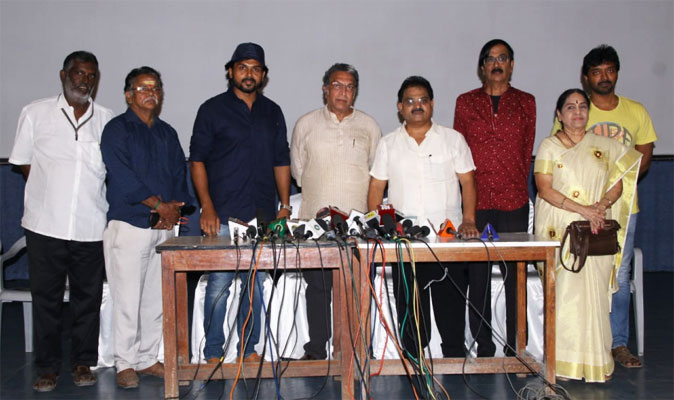 Nadigar Sangam Press Meet