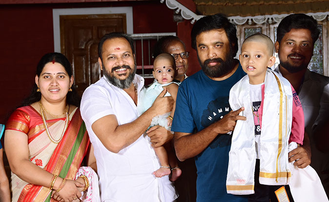 Sasikumar in Nanban Birthday Celebration