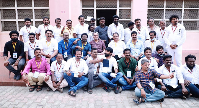 Pandavar Team in Nadigar Sanga Election