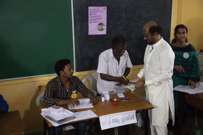 Rajinikanth Vote