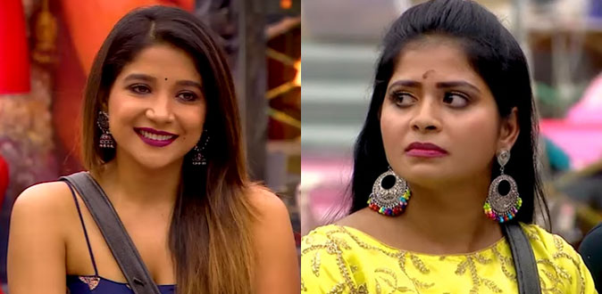 Sakshi and Madhumitha in Big Boss