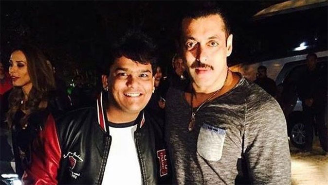 Mohid and Salman Khan