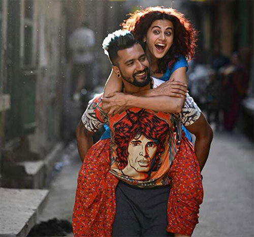 Tapsee and Vicky Gousal