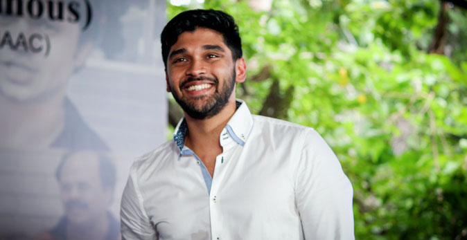 Actor Dhruv Vikram