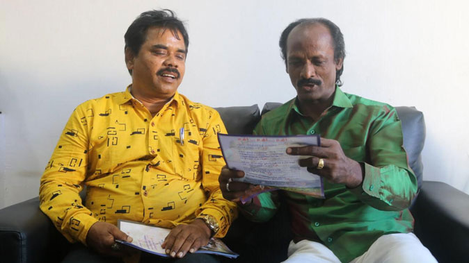 Director Gnana Aarokiya Raja and Muthukkalai