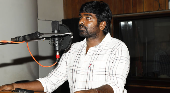 Vijay Sethupathi in Sangathamizhan Dubbing 