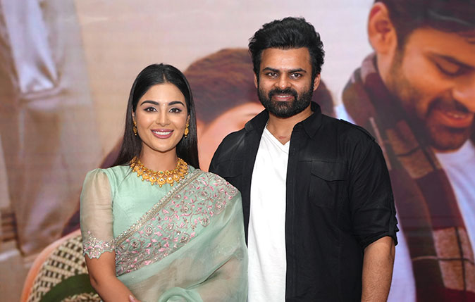 Samyuktha Menon and Sai Tharam Tej