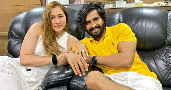 Vishnu Vishal and Jwala Gutta 