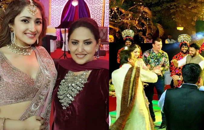 Arya weds Sayesha Wedding Reception Stills