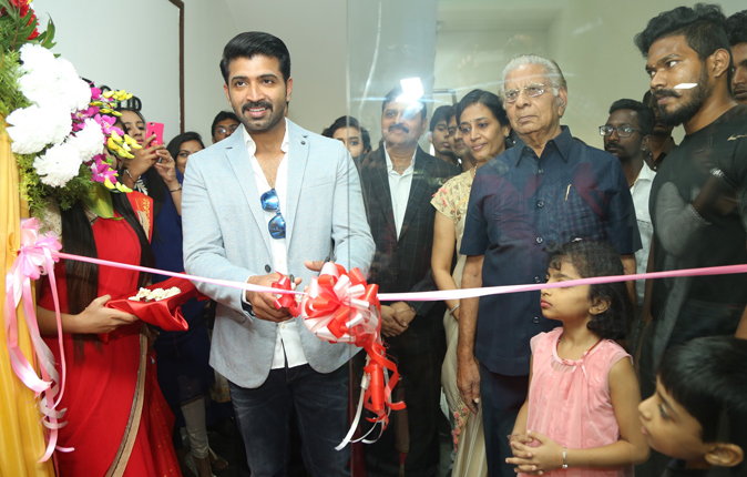 Arun Vijay in Nungambakkam Sony Center Inauguration Stills