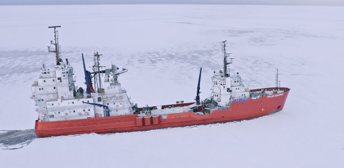Hrithik, Tiger fight on the biggest ice-breaker ship in the Arctic!