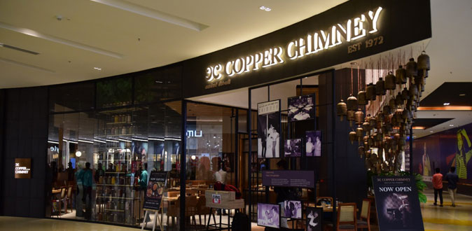 Copper Chimney now at VR Mall Anna Nagar