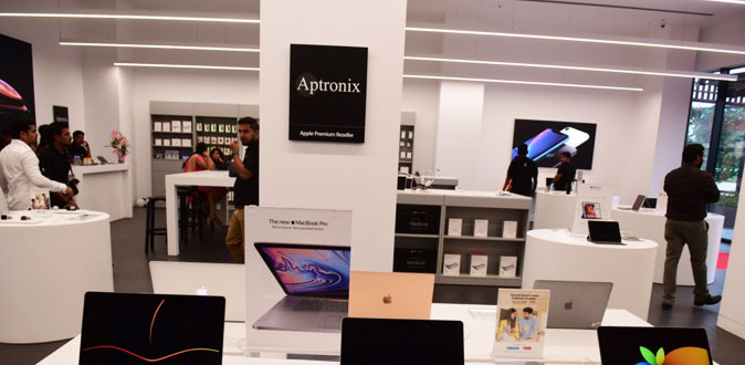 Aptronix, India’s largest Apple Premium Reseller opens India’s largest store in VR Mall Chennai