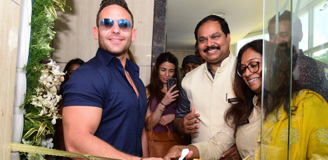 Hollywood Actor Adam Collins Launches Page3 Salon & Makeover Studio, Adayar