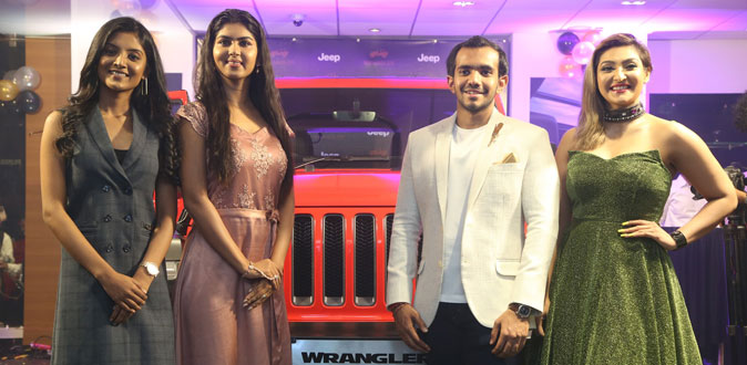 The first ever Manufactured in India Jeep Wrangler launch in VTK Automobiles