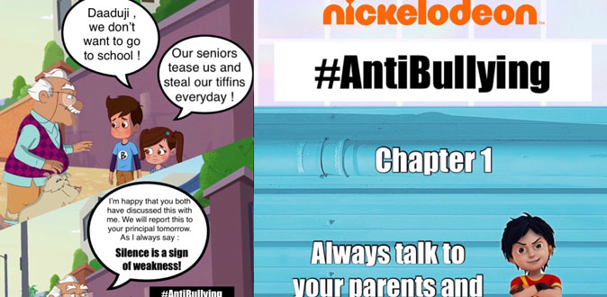 This October, Nickelodeon urges you to STAND UP! BE HEARD!