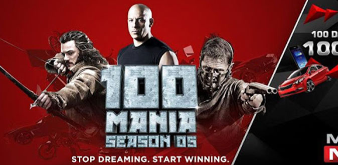 MOVIES NOW’s '100 Mania' season 5 start in Dec.15th