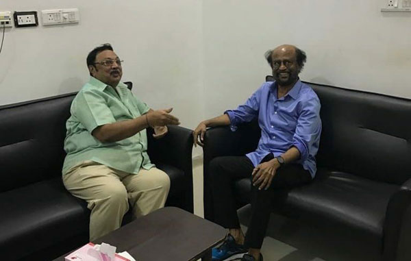 Rajini and Azhagiri